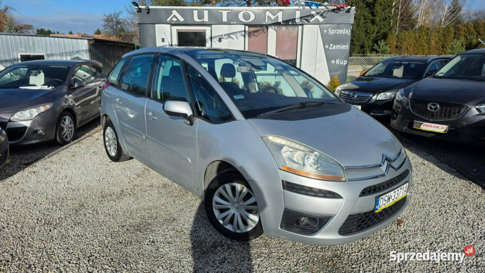 Citroen C4 Picasso 16 benz120 Niski Przebieg isofix Świdnica