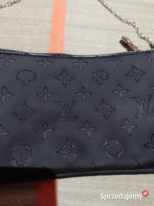 Louis Vuitton Ekskluzywna Czarna torebka 13cm Kraków