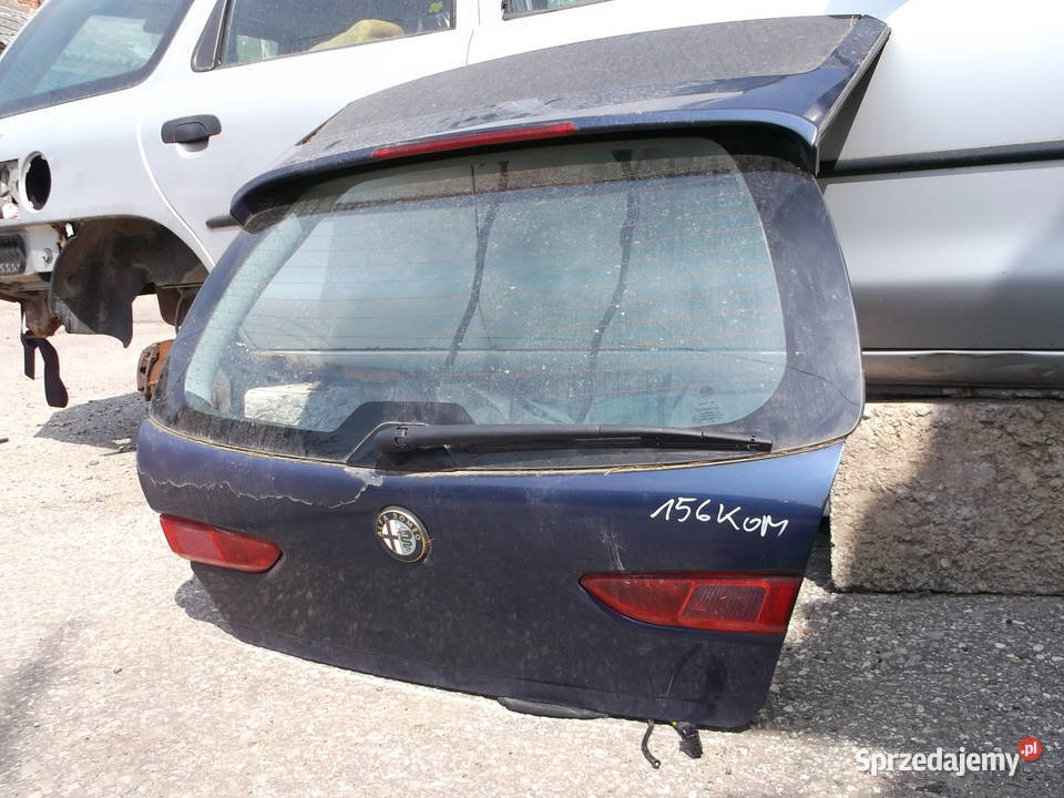 alfa romeo 156 18 02r klapa szyba bagażnika Zamość