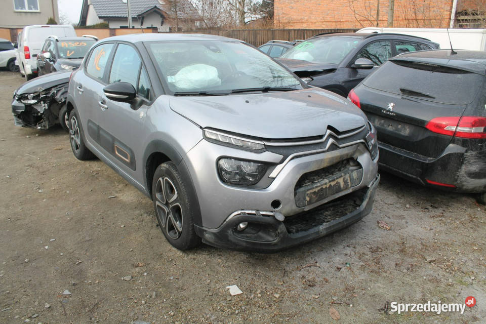 Citroen C3 III 2016 uszkodzony wielkopolskie Ostrów Wielkopolski