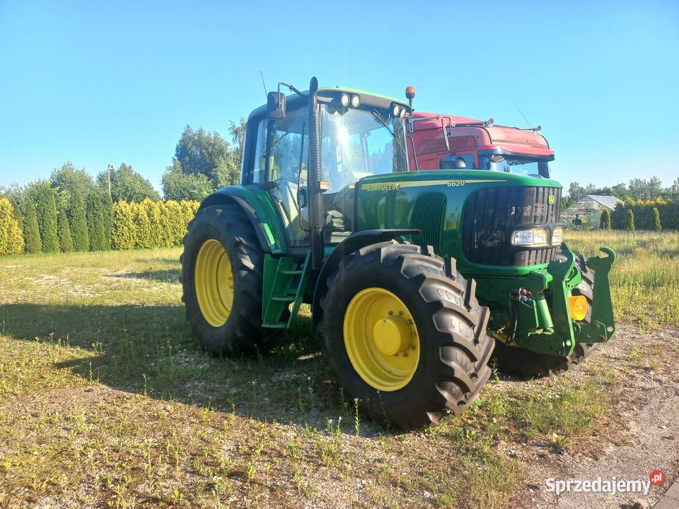 John Deere 66202004r 6570 h TUZ nie widział pola Podchojny sprzedam