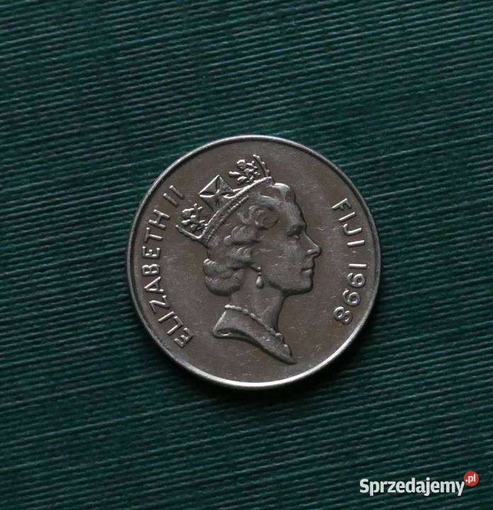 FIDŻI 10 centów 1998r Gliwice