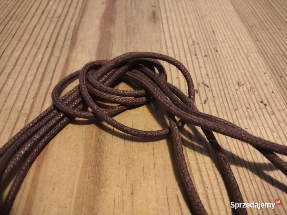 Sznurowadła okrągłe cienkie długość 75 kolor inna Ostrów Wielkopolski