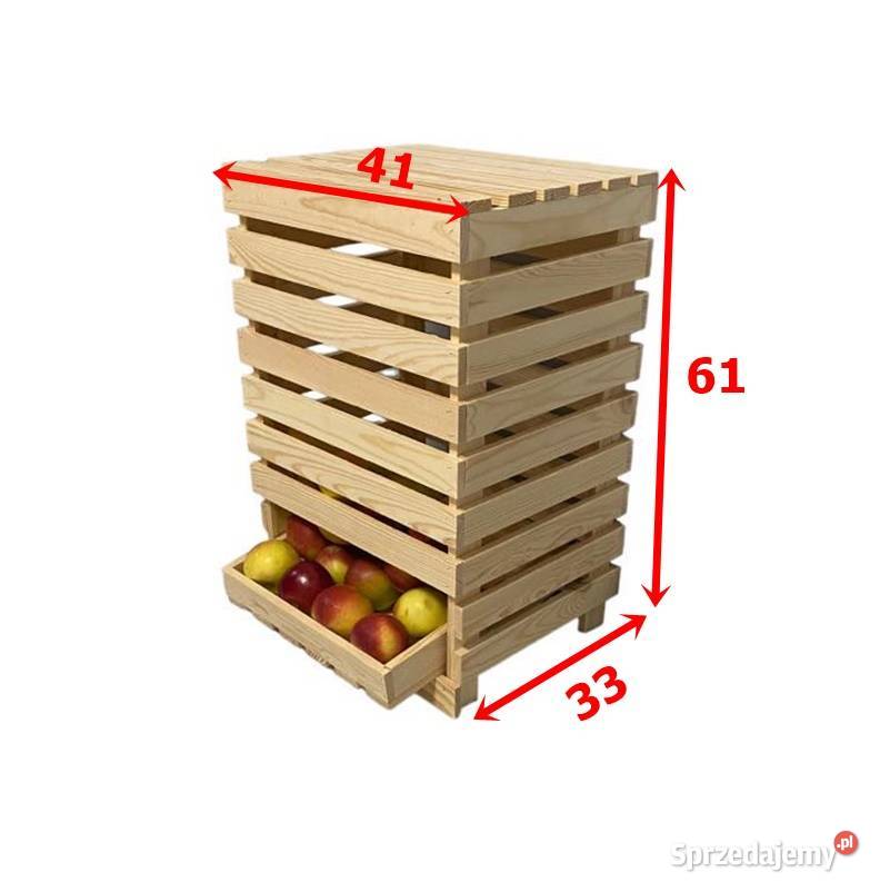 Skrzynia zamykana na warzywa owoce D 33