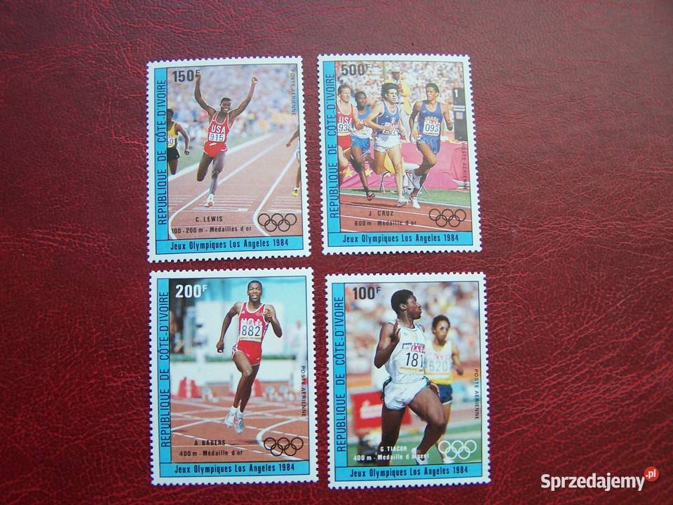 Wybrz Kości Słoniowej 1984 MNH Sport Olimpiada Tychy