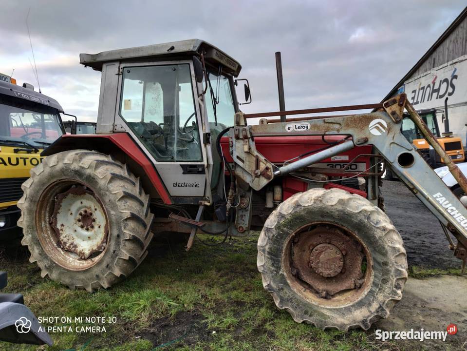 Ładowacz czołowy Facheux F3 Massey Ferguson Łobżenica