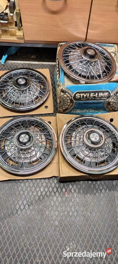 NOWE KOŁPAKI CHROM METAL SZPRYCHY USA 14 GMC Świdnica