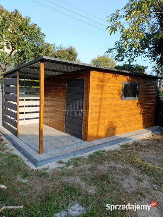 Schowek domek ogrodowy 35x3m wiata 2m drzwi okno Zakopane sprzedam