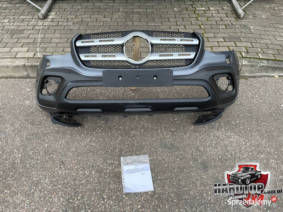 ZDERZAK Mercedes X 2018 Oryginalny 8 zderzaki Karoseria Pasłęk