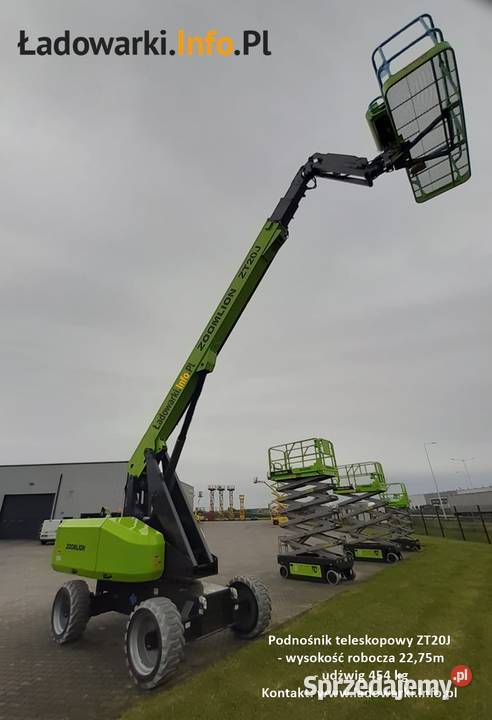 PODNOŚNIK TELESKOPOWY ZOOMLION ZT20Jdiesel 2275m