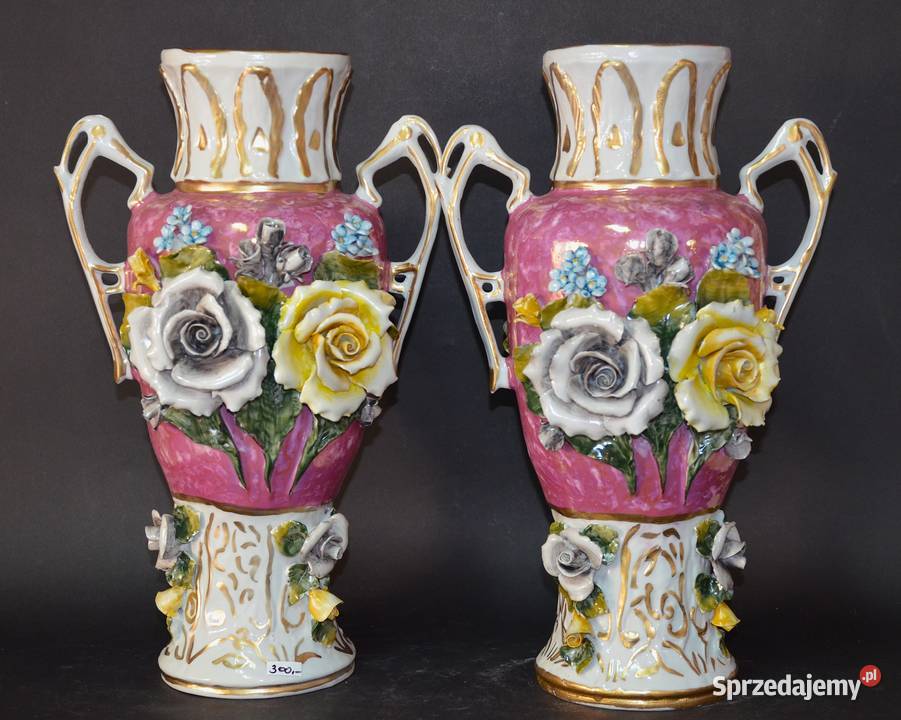 Porcelana Roceram Wazon waza Lalea do kolekcji Środa Wielkopolska