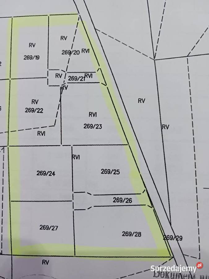 Działki budowlane Sprzedaż Bytów
