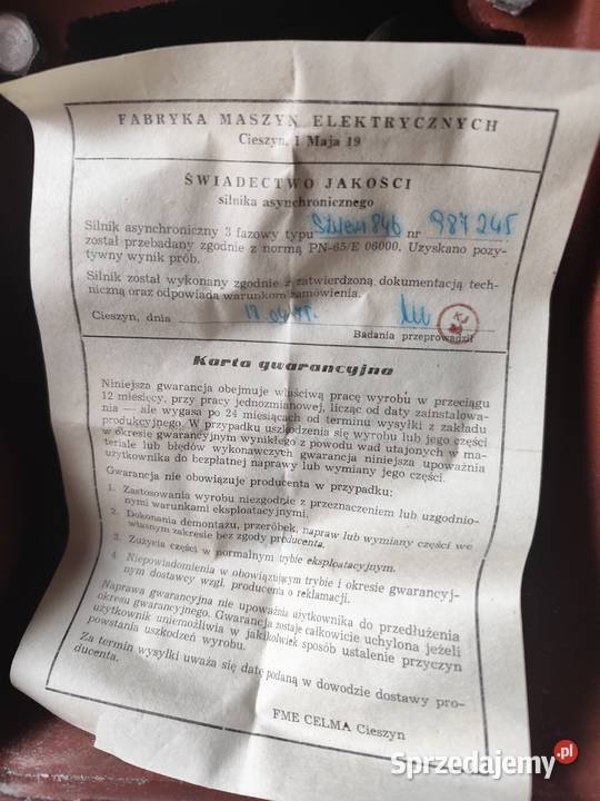 silniki elektryczne