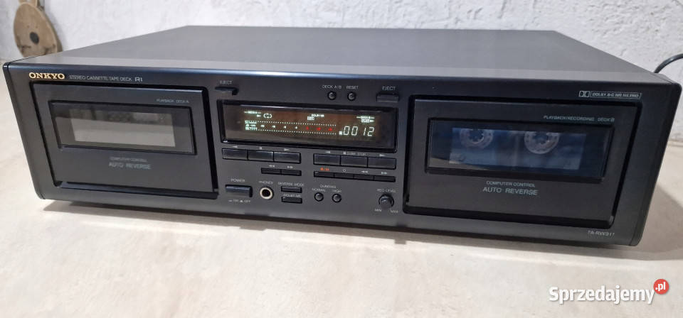 Onkyo TA RW 311 TARW311 magnetofon casette deck Międzychód