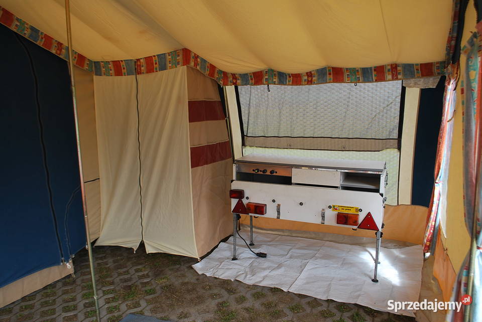 PRZYCZEPA KEMPINGOWA NAMIOTOWA CONWAY CORTINA Grzebowilk