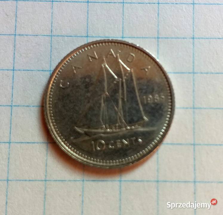 10 Centów 1985 KANADA Piszczac