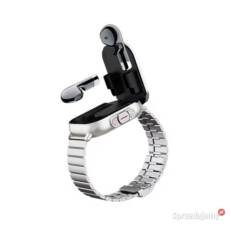 Inteligentny zegarek 2 w 1 ze słuchawkami