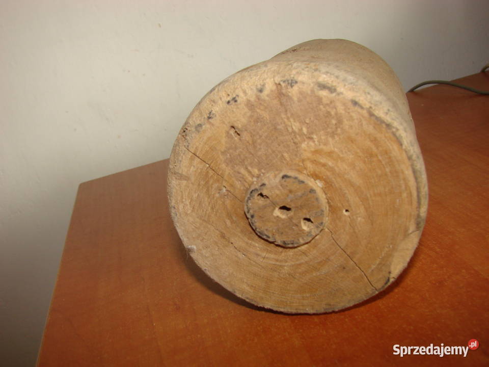 stary drewniany tłuczek pomorskie Pruszcz Gdański