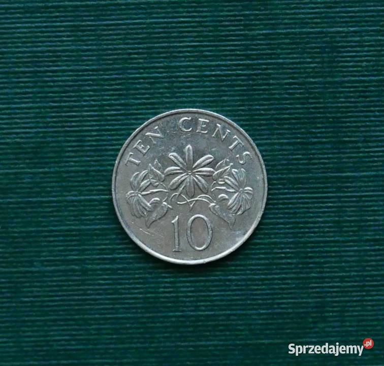 SINGAPUR 10 centów 1989r Gliwice sprzedam