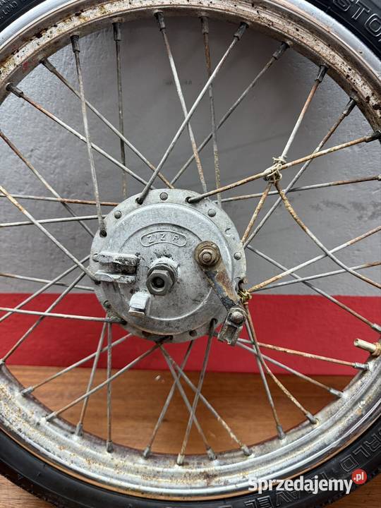 Koło przód ślimak bęben opona felga Romet Ogar Gidle