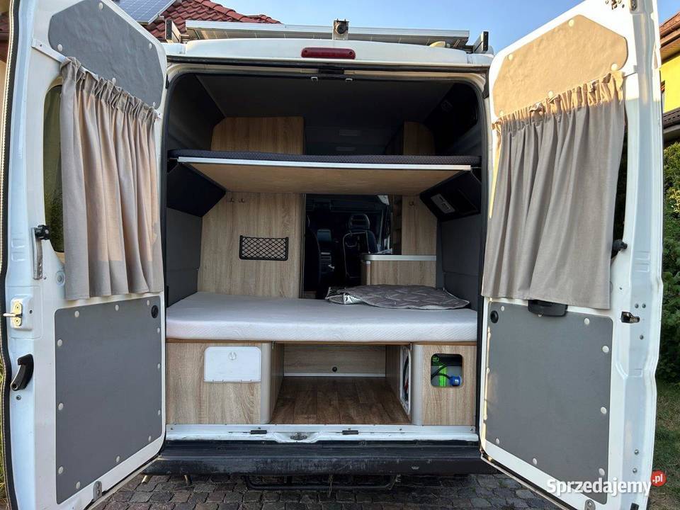Kamper van Fiat Ducato 23 L3H2 2007 4osobowy Kampery śląskie Chełm Śląski