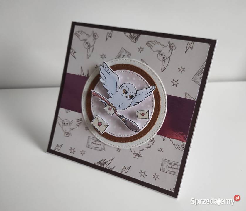 Kartka urodzinowa handmade Harry Potter Łódź