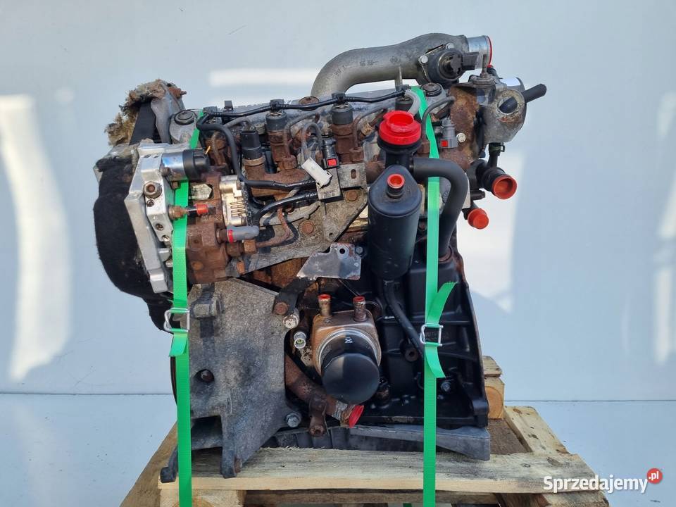 SILNIK KOMPLET Nissan Primastar 19 DCI 101 pali Rudka