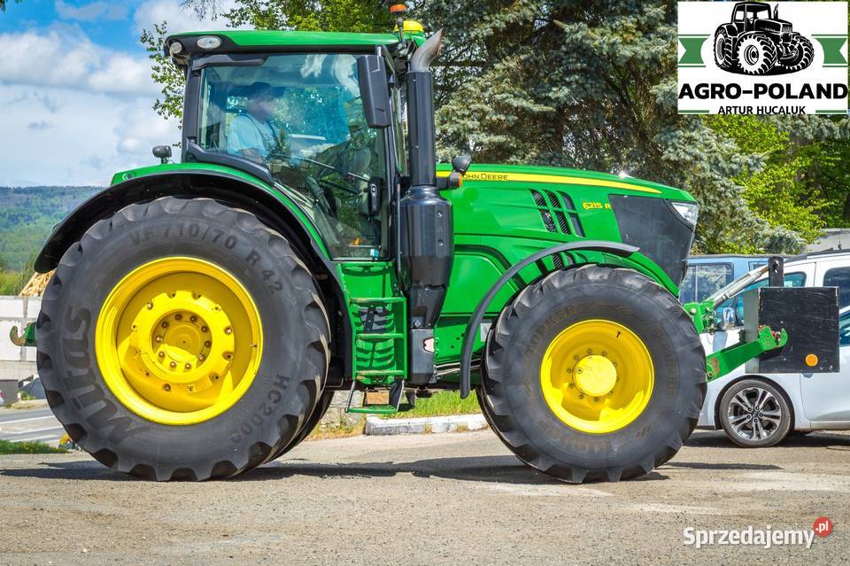 JOHN DEERE 6215 R 2015 50 H GPS AUTOPILOT TUZ dolnośląskie Kudowa-Zdrój