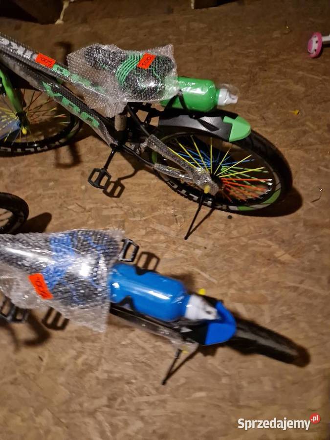 Rowerek 20 niebiesko zielony czerwony YBOBIKE