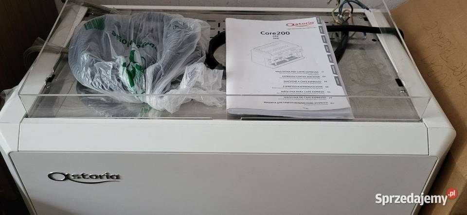 Ekspres kolbowy Astoria Core 200 filtry acesoria