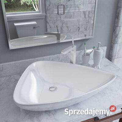 Umywalka ceramiczna trójkątna 645 x 455 x 115 mm Warszawa sprzedam