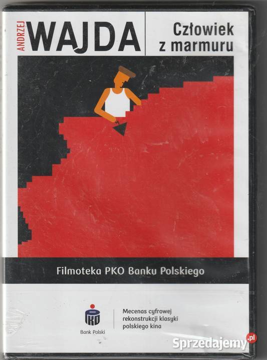 Człowiek z marmuru Andrzej Wajda DVD DVD Pruszków