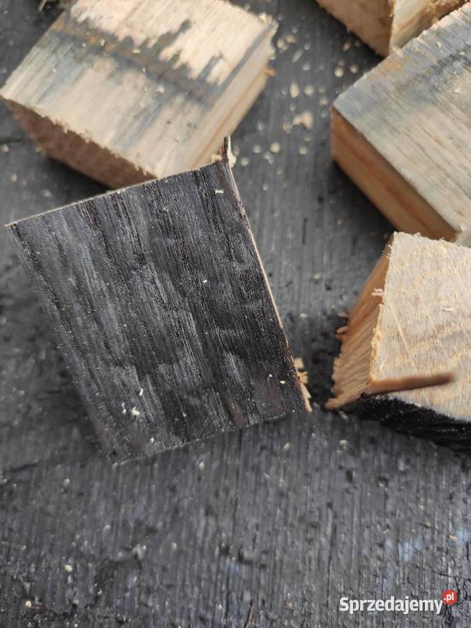 Kostki dębowe z beczek burbonie bourbon cubes Cieszyn