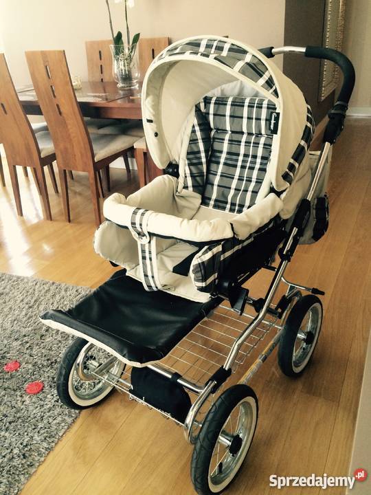Wózek emaljunga duo combi 2w1 Regulowany podnóżek Warszawa