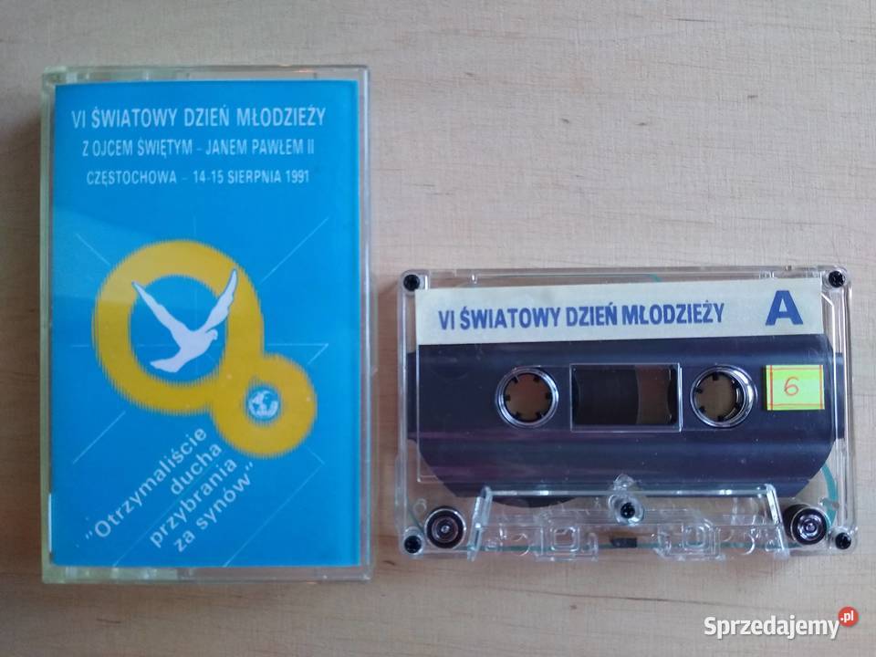 VI Światowy Dzień Młodzieży Jan Paweł II 1991 kaseta Gdańsk