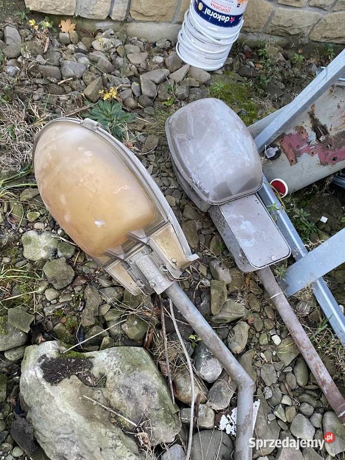 Lampy uliczne 13 sztuk Pozostałe Mszana Dolna