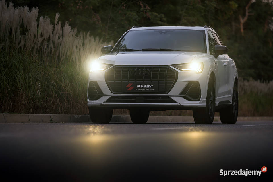 Wynajem Wypożyczalnia Samochodów Audi Q3 S line Warszawa