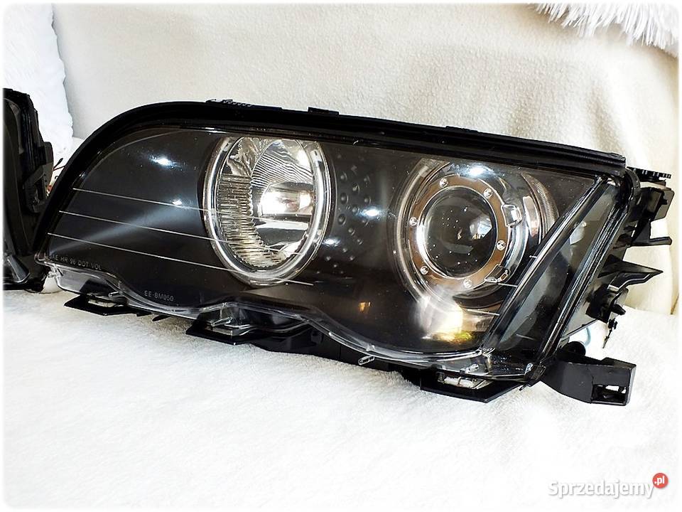 Reflektor Lewy i Prawy XENON BMW 3 E46 Ringi Żary