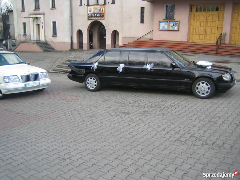 Mercedes Benz Pullman limuzyna 8 osobowa światła przeciwmgłowe Rybnik