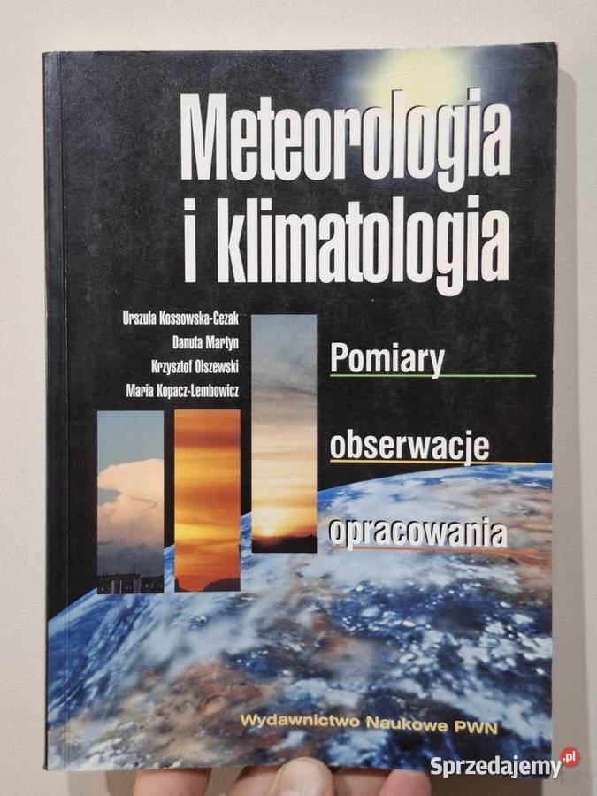 Podręcznik meteorologia klimatologia Kraków