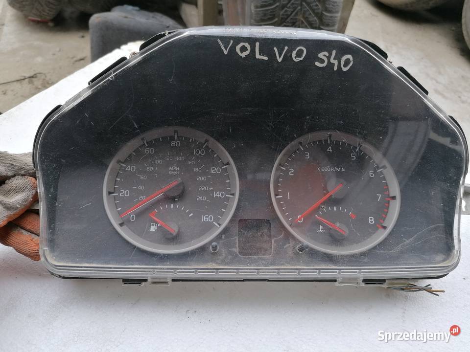 Licznik Zegar Volvo S40 lubelskie Pogorzelec