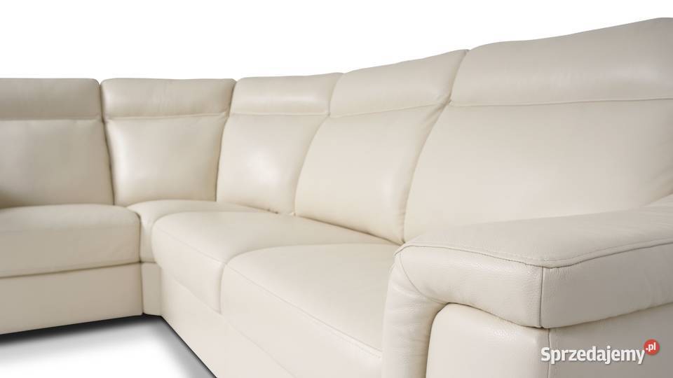 Narożnik ze spaniem Skóra różne kolory Wanat Warszawa