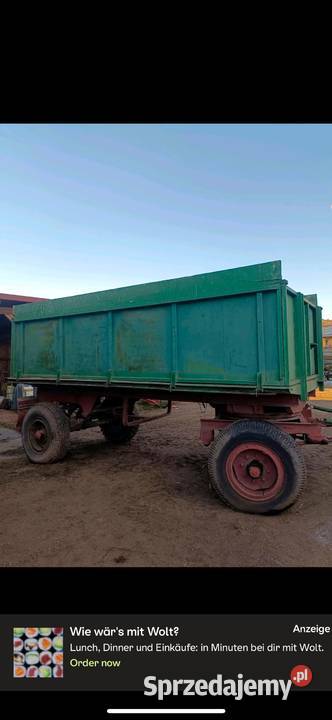 Przyczepa 12 t Wywrotka Niemcy Zamość sprzedam