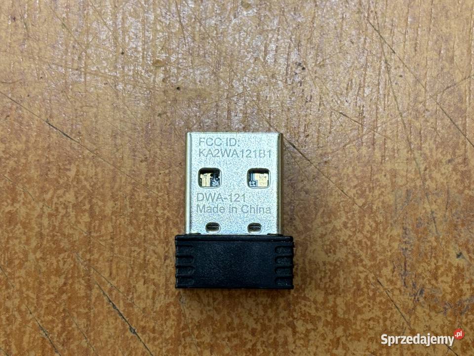 DLink DWA121 Bezprzewodowa Mini Karta Sieciowa Internet i komunikacja