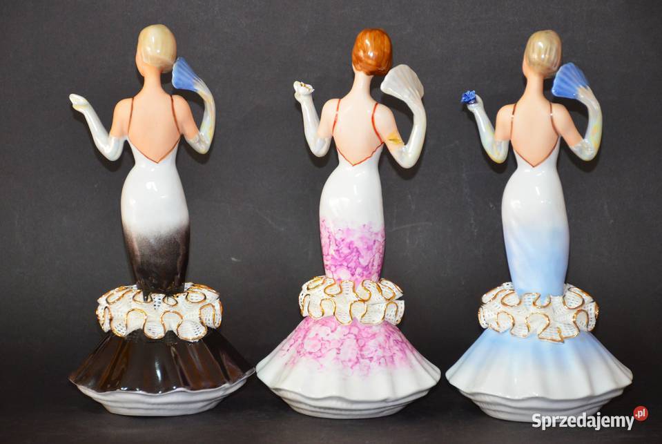 Porcelana Nofi fgurka Sara w wieczorowej sukni Antyki, Sztuka, Kolekcje wielkopolskie Środa Wielkopolska