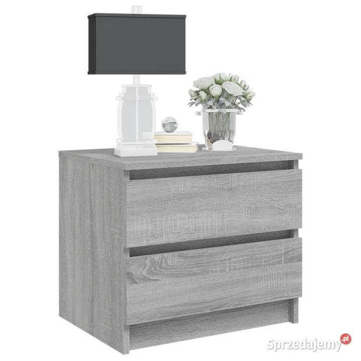 Szafka nocna szary dąb sonoma 50x39x435 WM815824 Warszawa