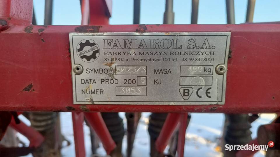 Siewnik Famarol 3 metrowy Żarnów