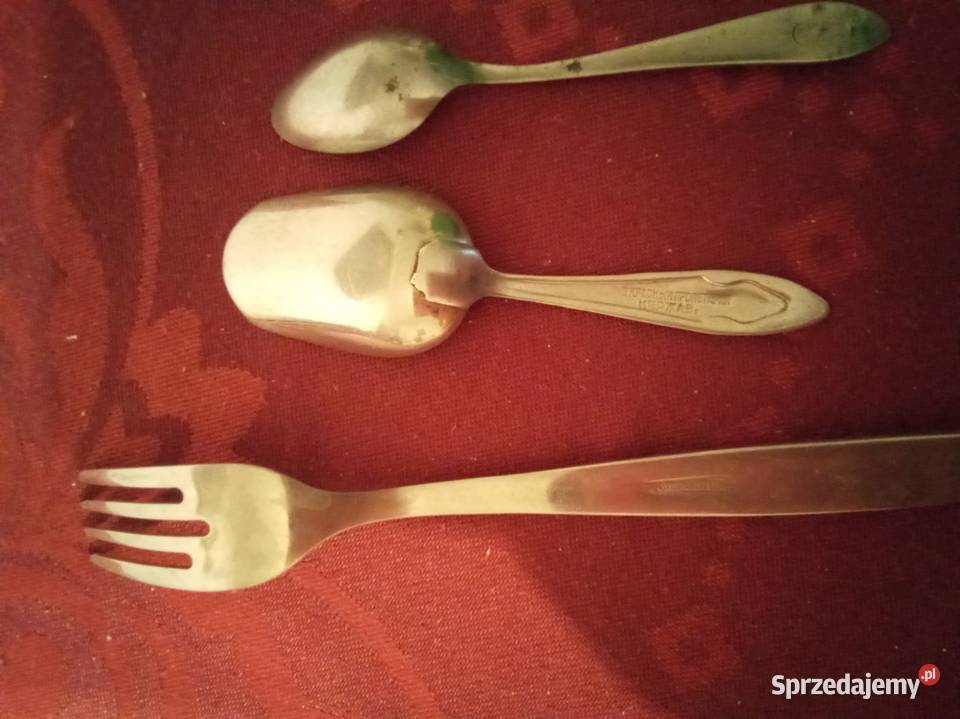 Sztućce produkcja ZSRR widelec łopatka do cukru sprzedam