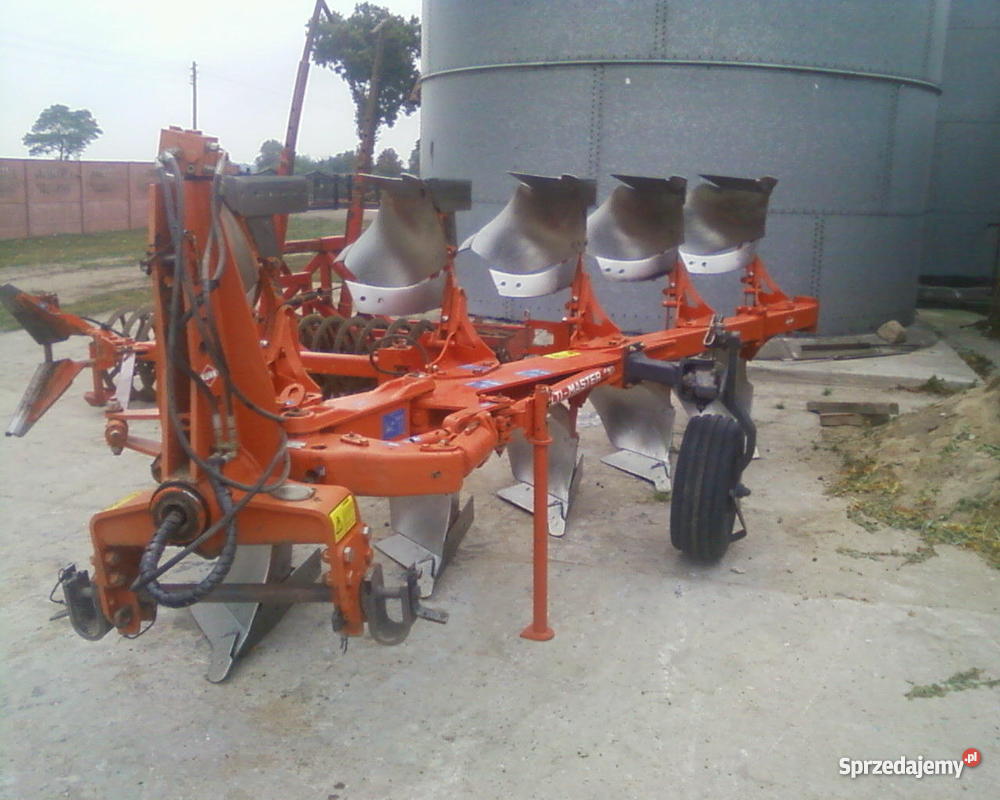 Pług obrotowy KUHN Multi Master 110 i wał Campbe Września