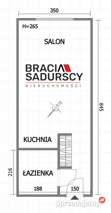 Mieszkanie 2846m2 1 pokojowe Kraków Szlak sprzedam